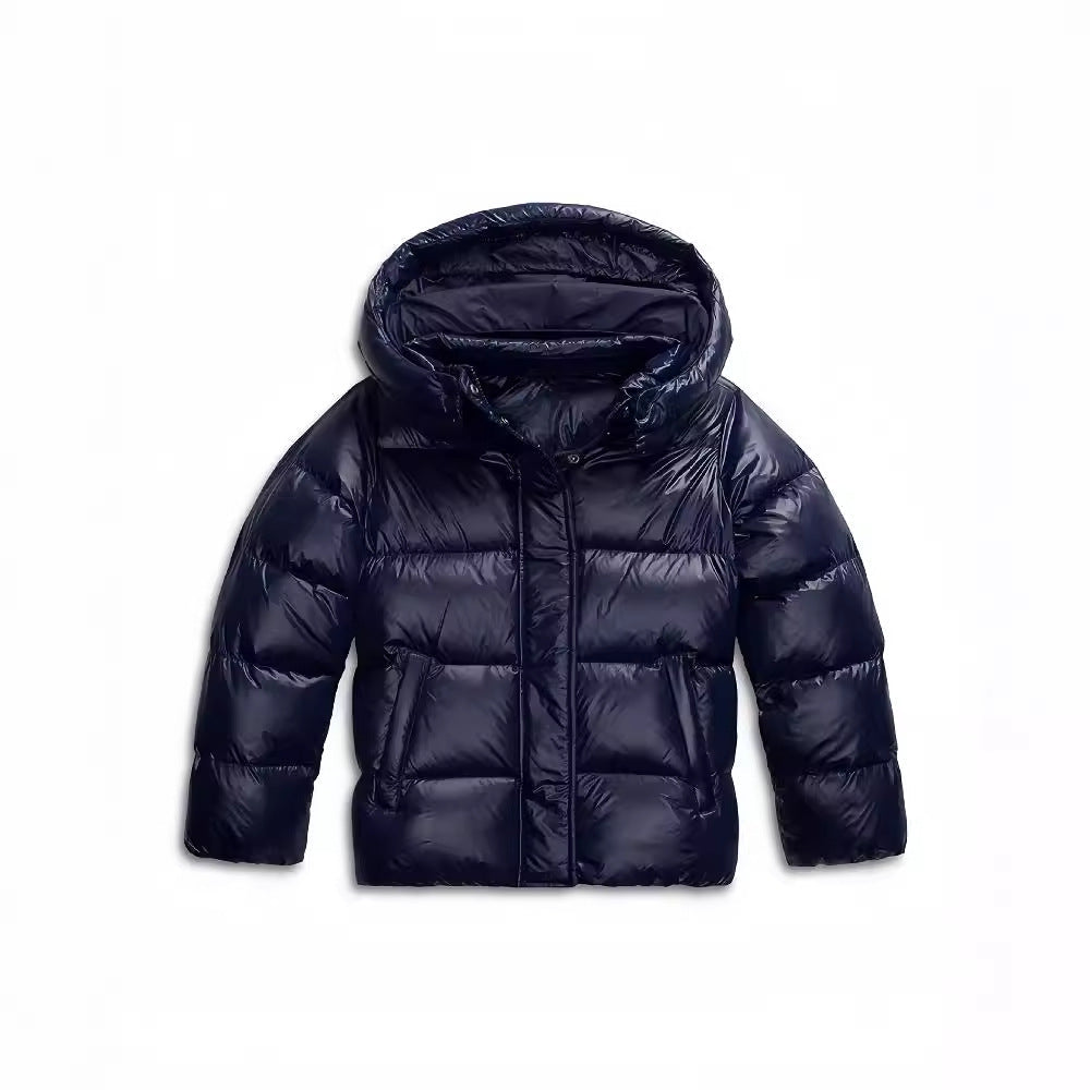 100% Daunen Pufferjacke