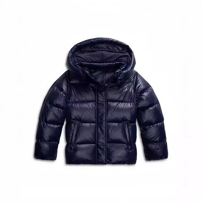 100% Daunen Pufferjacke