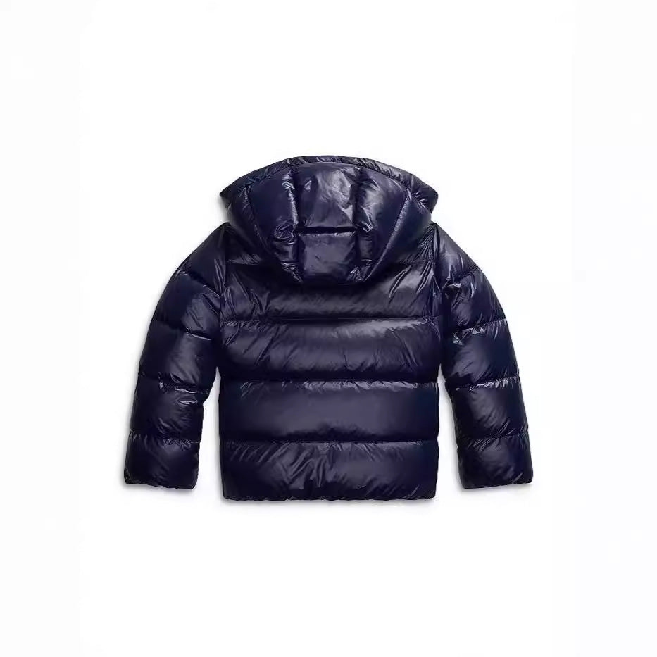 100% Daunen Pufferjacke