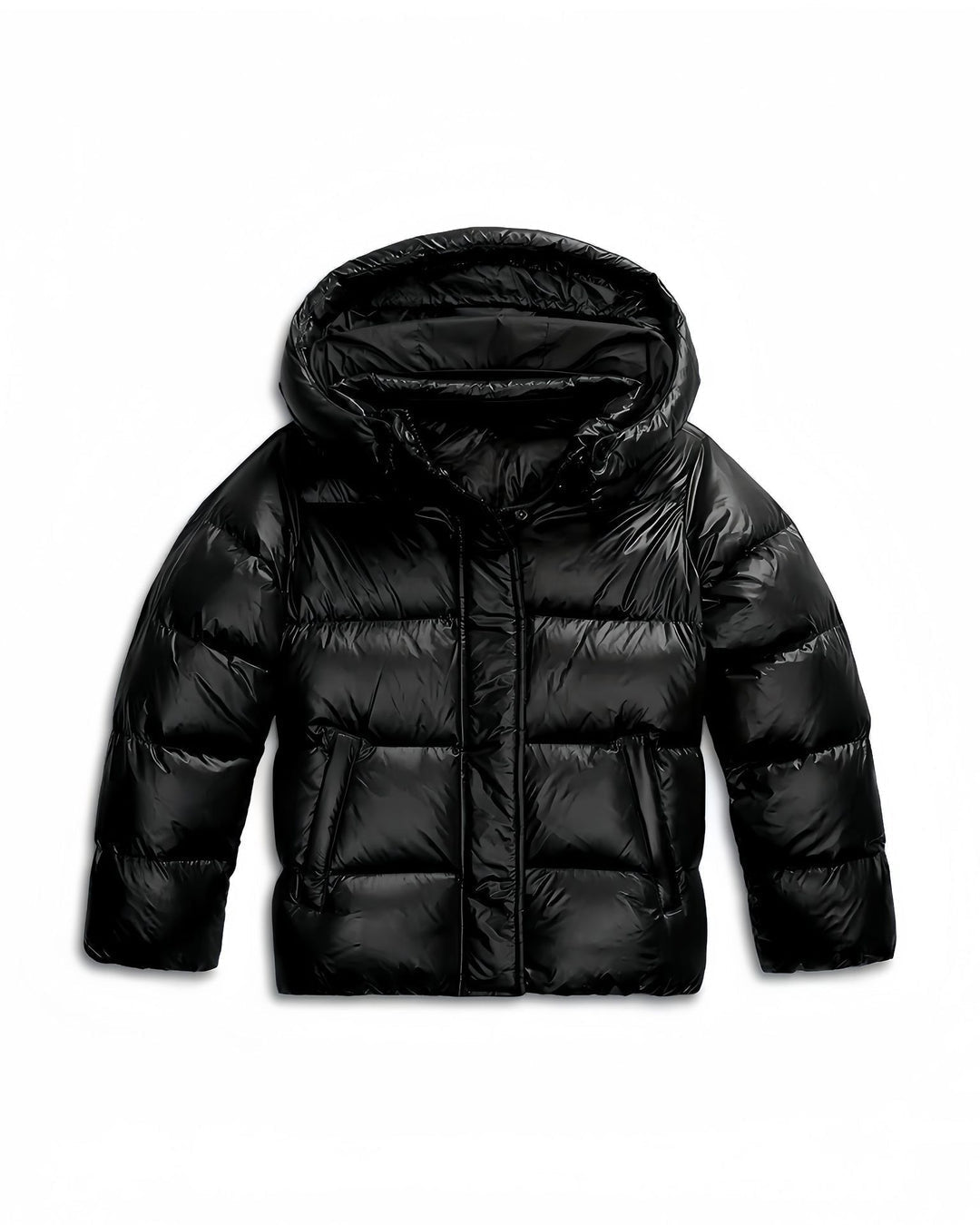 100% Daunen Pufferjacke