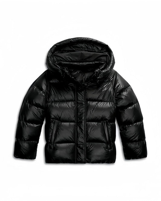 100% Daunen Pufferjacke
