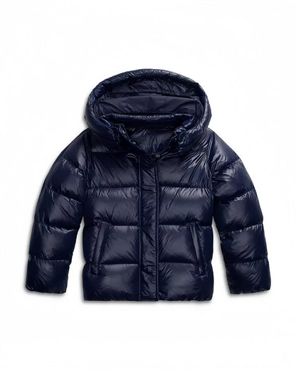 100% Daunen Pufferjacke