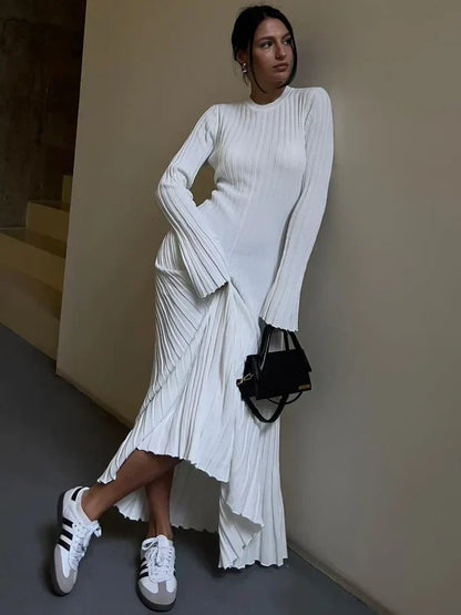 Modernes Long Sleeve Kleid