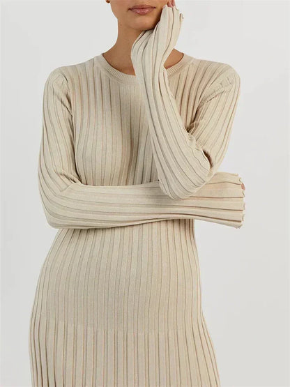 Modernes Long Sleeve Kleid