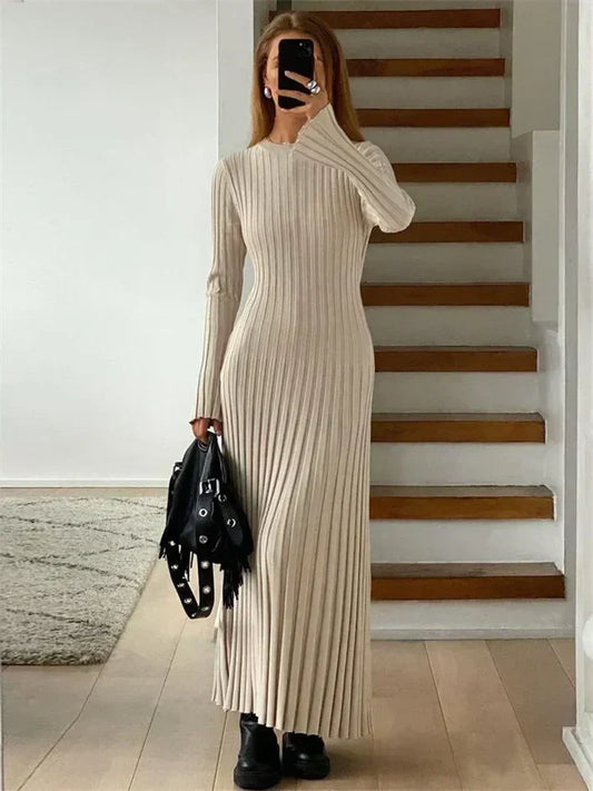 Modernes Long Sleeve Kleid